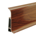 Eco-friendly custom flooring covering accessories decorative PVC Plinth,F80-A